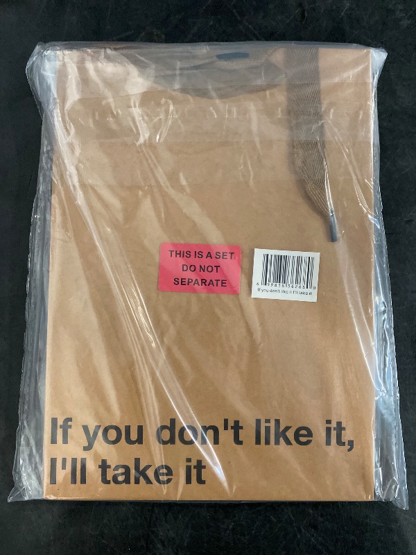 Photo 1 of If You Don't Like It I'll Take It Funny Gift Bags - 2 Piece Set, Inappropriate Snarky Birthday Wrapping, Perfect for Friends, Coworkers, Office Parties, White Elephant, and Quirky Adult Humor