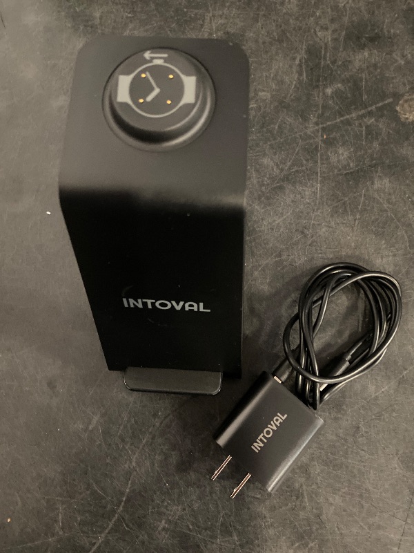 Photo 1 of Intoval Wireless Charging Station, 3 in 1 Charger for Apple iPhone/iWatch/Airpods,iPhone16 15,14,13,12,11 (Pro,Pro Max)/XS/XR/XS,iWatch10 9/8/Ultra2/1/7/6/SE/5/4/3/2,Airpods Pro2/Pro1/3 (A3,Black)