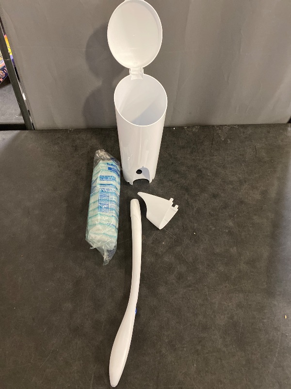 Photo 1 of Clorox ToiletWand Disposable Toilet Cleaning System - ToiletWand, Storage Caddy and 16 Disinfecting Refill Heads