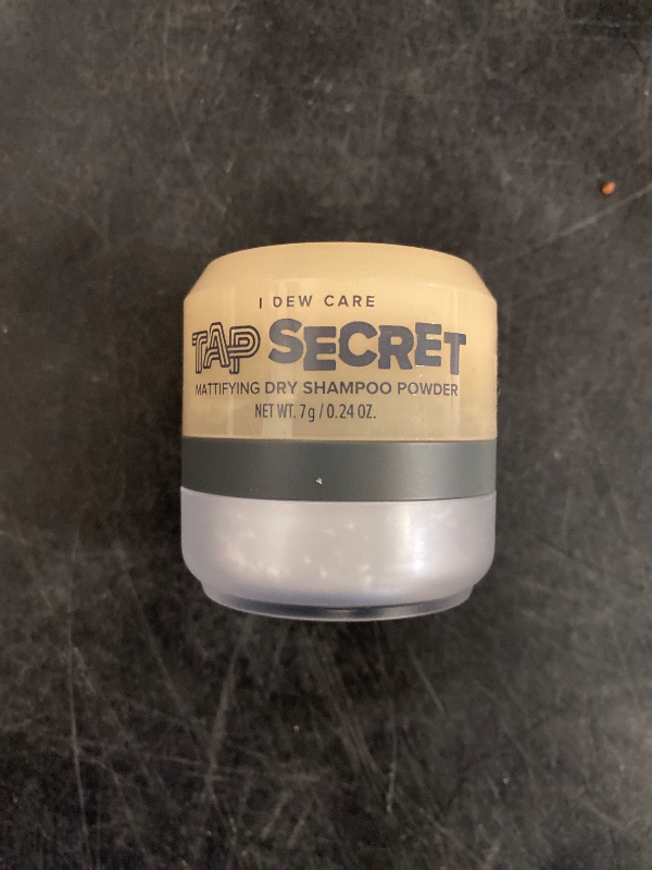 Photo 1 of I DEW CARE Biotin Clarifying Dry Shampoo - Tap Secret Original | Strengthening & Volumizing, Powder Type, Refillable, Travel size, Non-aerosol, Korean Ginseng, Mother's Day, 0.24 Oz