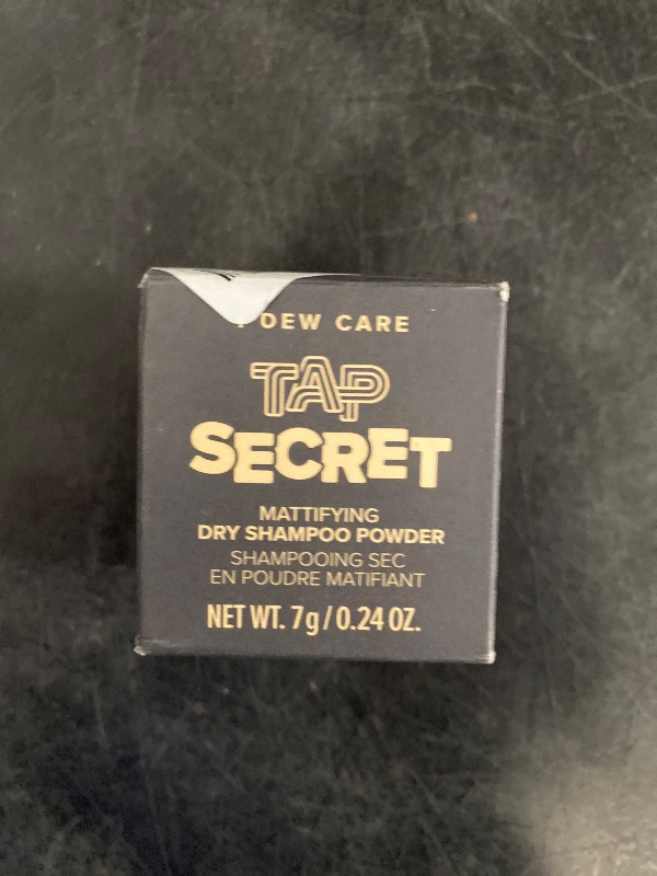 Photo 1 of I DEW CARE Biotin Clarifying Dry Shampoo - Tap Secret Original | Strengthening & Volumizing, Powder Type, Refillable, Travel size, Non-aerosol, Korean Ginseng, Mother's Day, 0.24 Oz