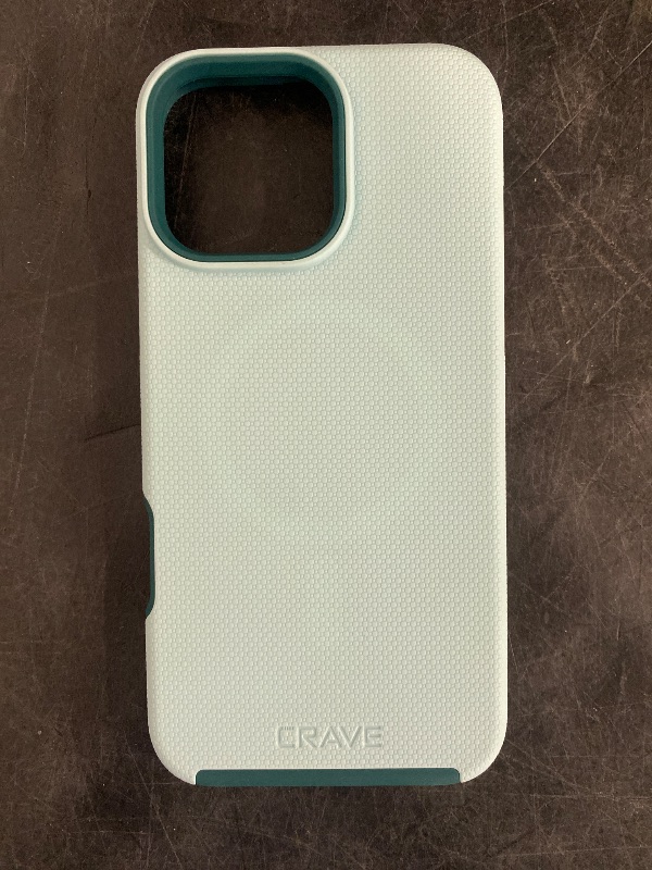 Photo 1 of Crave Dual Guard for iPhone 15 Pro Max Case, Compatible with MagSafe Shockproof Protection Dual Layer Case for Apple iPhone 15 Pro Max (6.7") - Aqua
