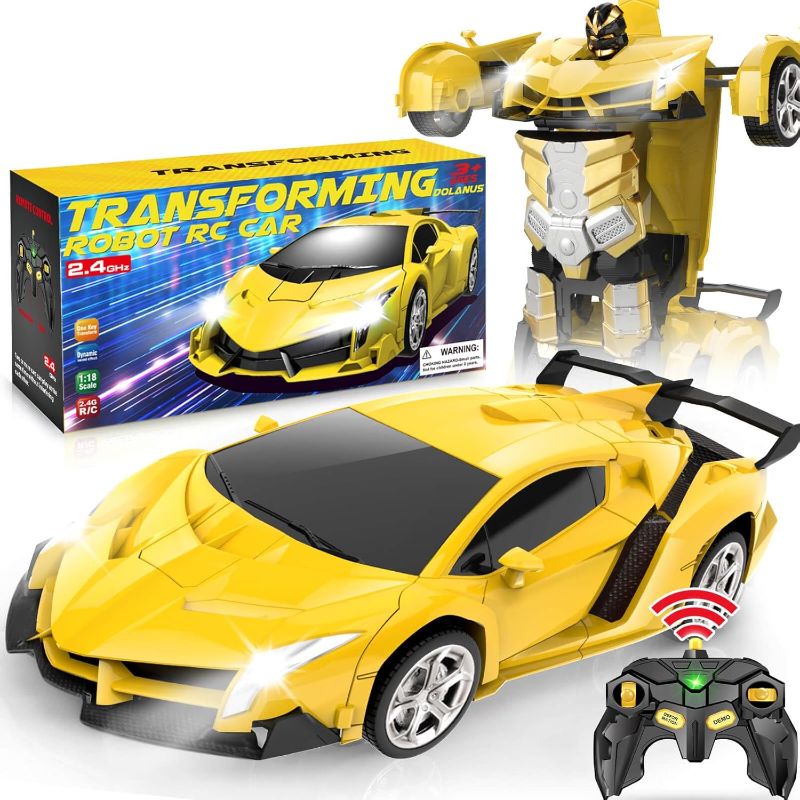 Photo 1 of Transform Robot RC Cars, Toys for Ages 5-7, Kids Toys, 4 Year Old Boy Toys, Toys for 3 4 5 6 7 8 10 12 Years Old Boy, Gifts for Boys Kids Toddlers Birthday