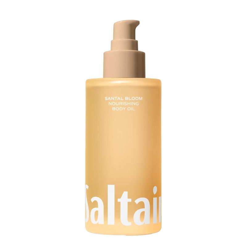 Photo 1 of Saltair Body Oil. Luxurious Santal Bloom After Shower and Bath Oil Moisturizer for Women and Men. Botanical, Non-Greasy, and Well-Absorbing Lotion for Hydrating Dry Skin. 4oz Pump Bottle