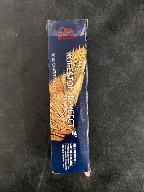 Photo 1 of Koleston Perfect 7/17 Medium Blonde/Ash Brown Permanent Hair Color 2 Ounce and M Hair Designs Tint Brush (Bundle)