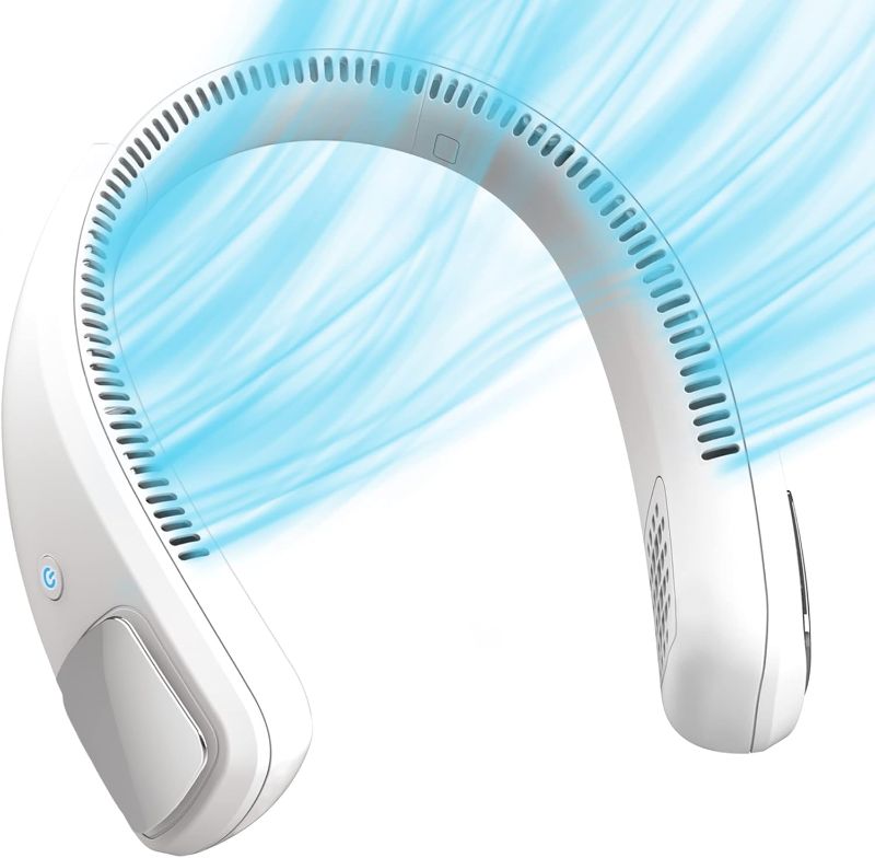 Photo 1 of Arctic Air Freedom Personal Air Cooler - Portable 3-Speed Neck Fan, Hands-Free Wearable Design, Lightweight, Cordless And Rechargeable