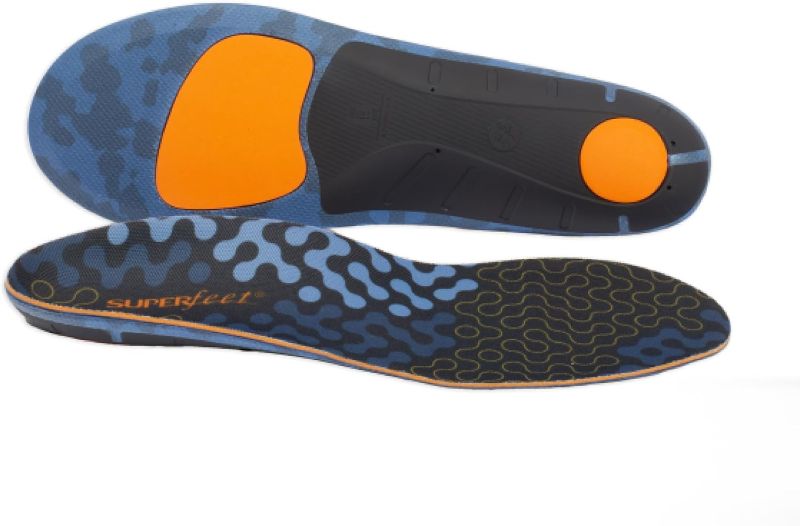 Photo 1 of Superfeet Run Cushion Medium Arch Insole - Riviera - 9.5-11 Men / 10.5-12 Women