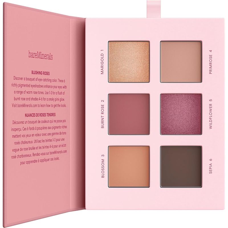 Photo 1 of bareMinerals Mineralist Eyeshadow Palette, Six Richly Pigmented + Blend able Shades, Talc-Free Eye Shadow Palette Makeup, Vegan New