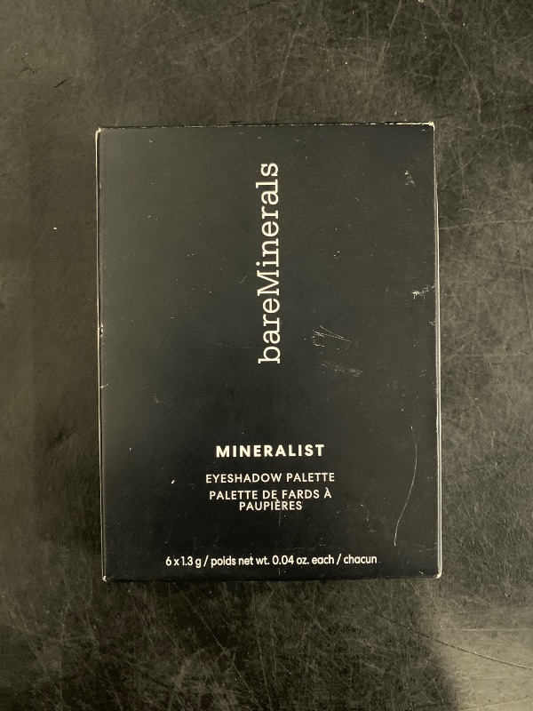 Photo 1 of bareMinerals Mineralist Eyeshadow Palette, Six Richly Pigmented + Blend able Shades, Talc-Free Eye Shadow Palette Makeup, Vegan New