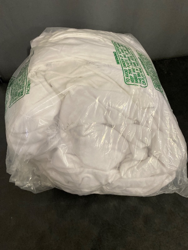 Photo 1 of (Twin) Faux Fur Fluffy Comforter Cover Set, Ultra Soft Duvet Cover Bedding With Pillow Cases, Twin 2 Pieces, White Bed Zipper Closure