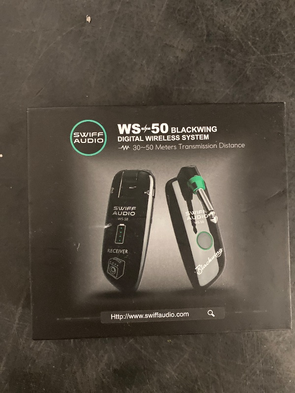 Photo 1 of SWIFF High-Grade Electronic Guitar Wireless System Rechargeable Guitar Transmitter Receiver Support Multi Channels and Long Battery Life for Electric Musical Instruments