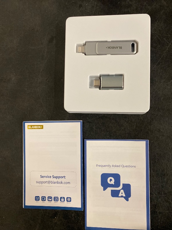 Photo 1 of MFi Certified Flash Drive 256GB for iPhone USB Memory Stick Thumb Drives High Speed USB Stick,Photo Stick External Storage for iPhone/iPad/Android/PC