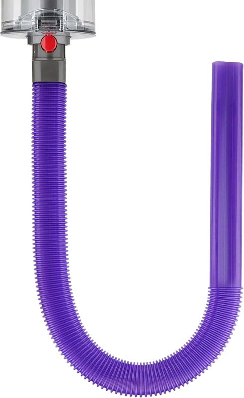 Photo 1 of Dryer Vent Lint Vacuum Attachments Hose for Dyson Gen 5 V15 V12 V11 V10 V8 V7 Detect Absolute Cyclone Outsize Slim Vacuum Cleaner Nozzle Crevice Flexible Dryer Lint Removal Tool Attachments