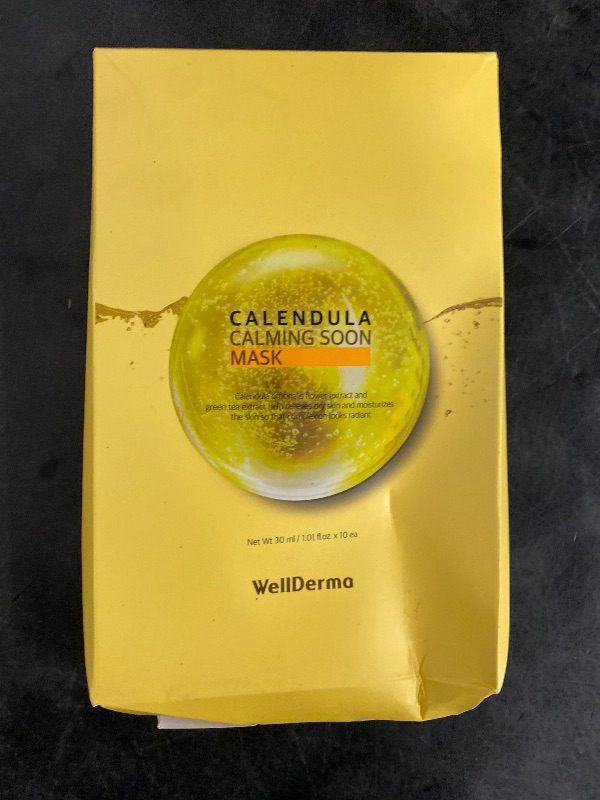 Photo 1 of WellDerma Calendula Calming Soon Mask 10ea