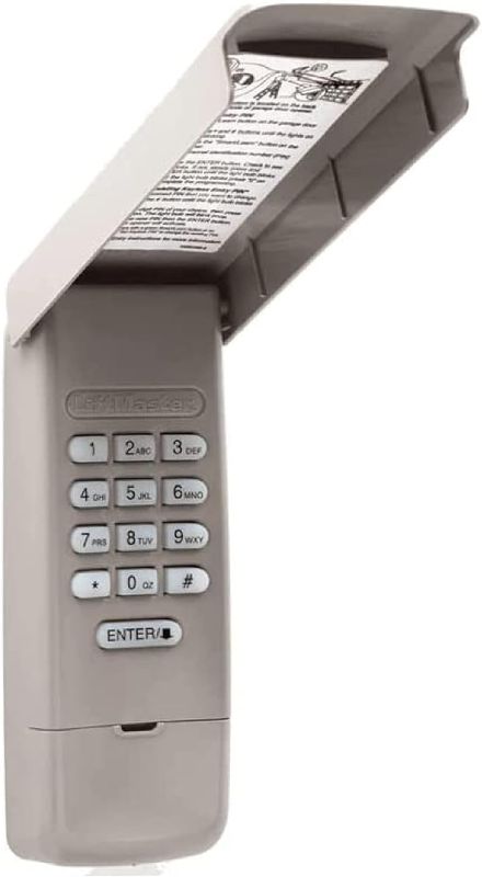 Photo 1 of LiftMaster 878MAX Garage Door Keypad Wireless and Keyless Entry System for Easy Entry- Works only with LiftMaster Door Opener with Safety Sensor (Security+ 390 MHz, Security+ 315 MHz, Security+ 2.0)