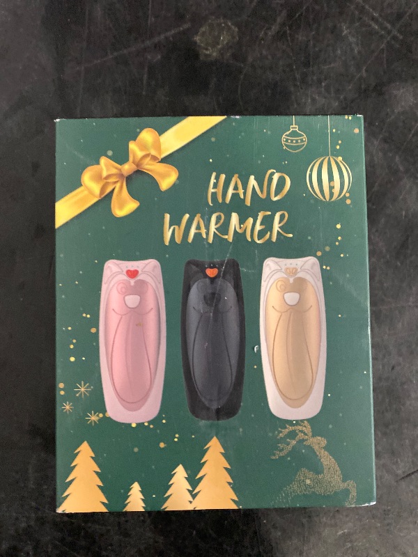 Photo 1 of 2 Pack Hand Warmers Rechargeable with 10000mAh Charging Case(up to 90hrs), Reusable Electric Handwarmers, Hot Hands Hand Warmers for Women, Men