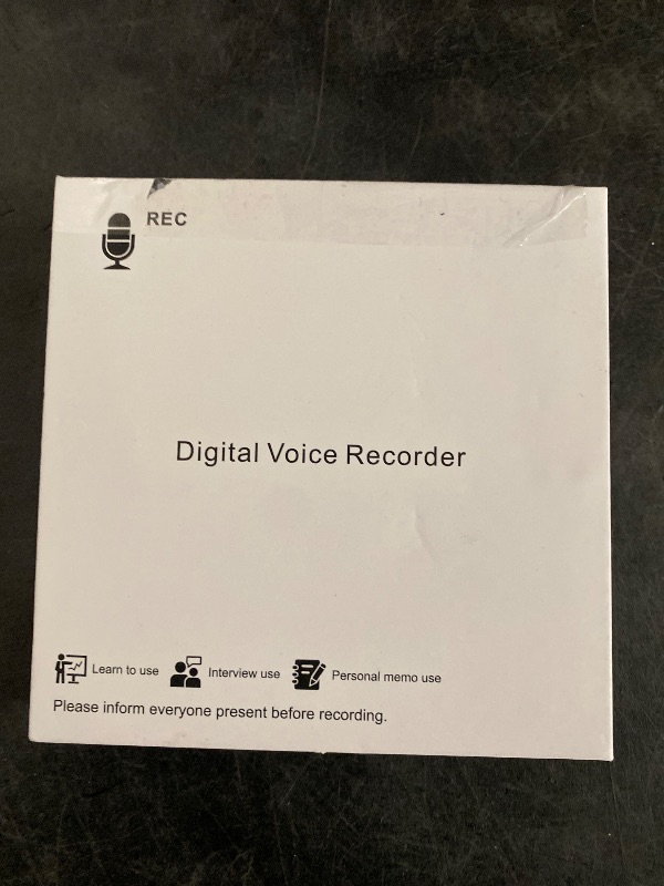 Photo 1 of 64GB Digtial Voice Recorder with Playback, 1536kbps Vormooi Metal Voice Activated Tape Recorder with DSP Noise Reduction Chip, Clear Recordings Ideal for Your Personal Study Record