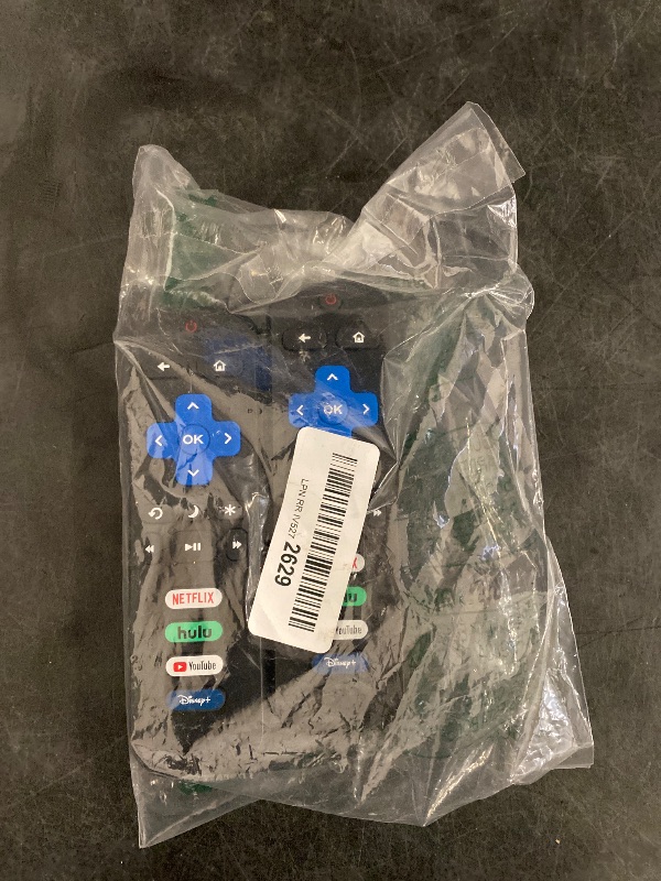 Photo 1 of (Pack of 2) Replacement-Remote-Control for Roku-TV,Compatible for TCL Roku/Hisense Roku/Onn Roku/Philips Roku Smart TVs(Not for Roku Stick and Box)