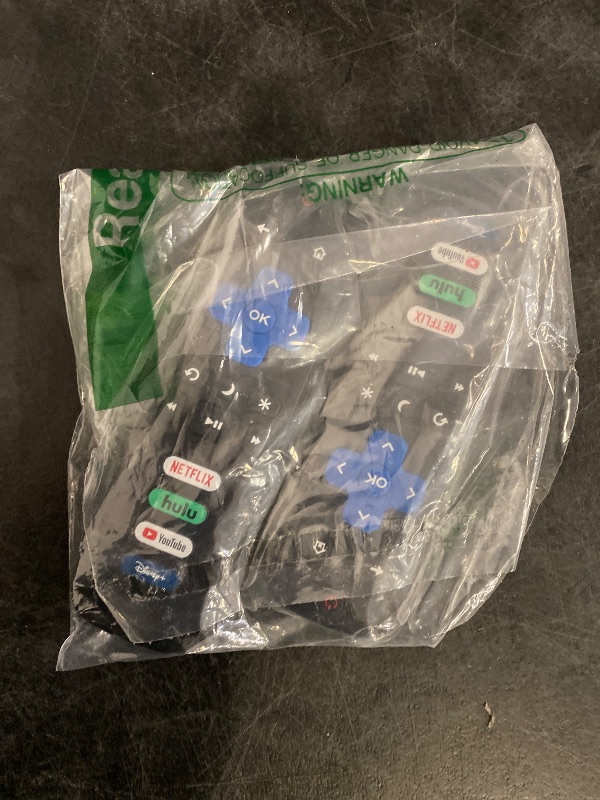 Photo 1 of (Pack of 2) Replacement-Remote-Control for Roku-TV,Compatible for TCL Roku/Hisense Roku/Onn Roku/Philips Roku Smart TVs(Not for Roku Stick and Box)