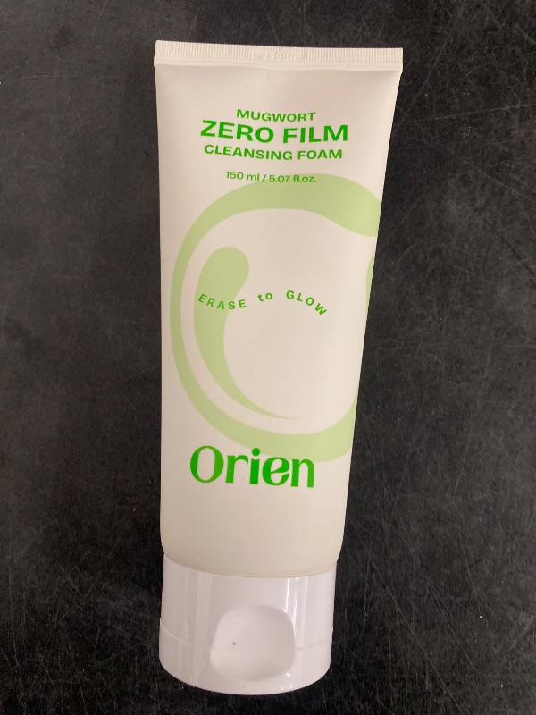 Photo 1 of Orien Mugwort Zero Film Cleansing Foam 5.07 fl.oz, 150ml Daily Makeup Blackhead Removal No pore clogging Korean skincare double cleansing