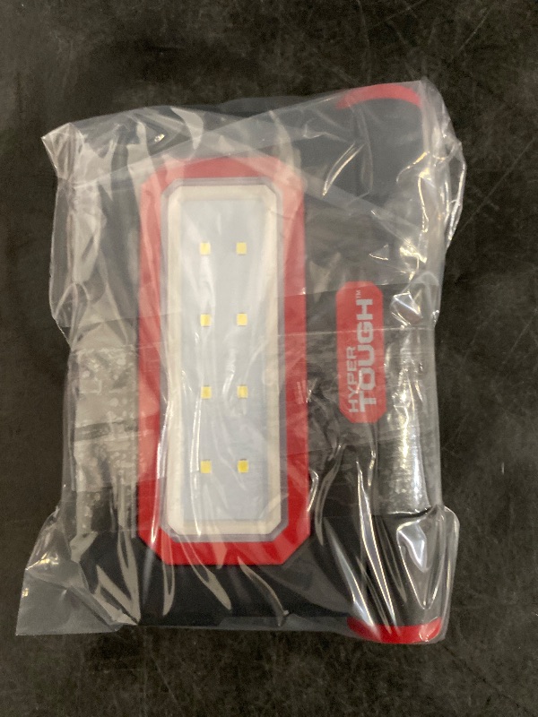 Photo 1 of Hyper Tough 350-Lumen LED AREA/WORK LIGHT Magnetic Back | 180° Ratcheting Stand 3-AA Batteries