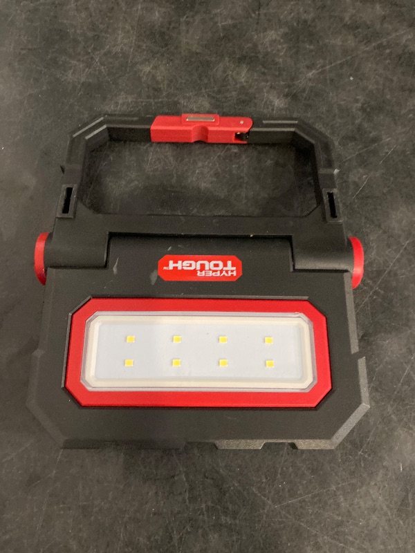 Photo 1 of Hyper Tough 350-Lumen LED AREA/WORK LIGHT Magnetic Back | 180° Ratcheting Stand 3-AA Batteries