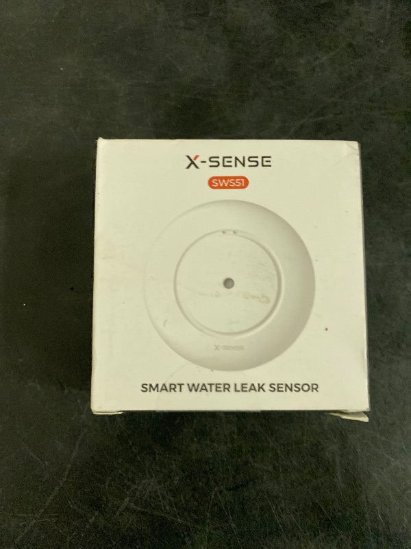 Photo 1 of X-Sense Wi-Fi Water Sensor, Accessory for SWS54 Water Sensor Kit, SBS50 Base Station Required, Model SWS51, 1-Pack