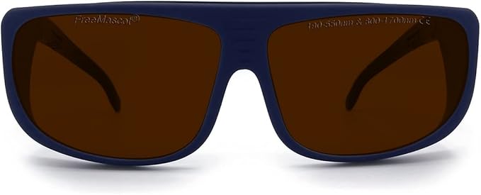 Photo 1 of FreeMascot OD 6+ 190nm-550nm / 800nm-1700nm Wavelength Professional Laser Safety Glasses Eye Protective Glasses