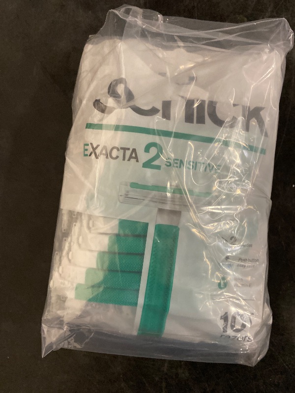 Photo 1 of 2Pack Schick Exacta2 Sensitive Disposable Razor, 10 Count(Pack of 2)