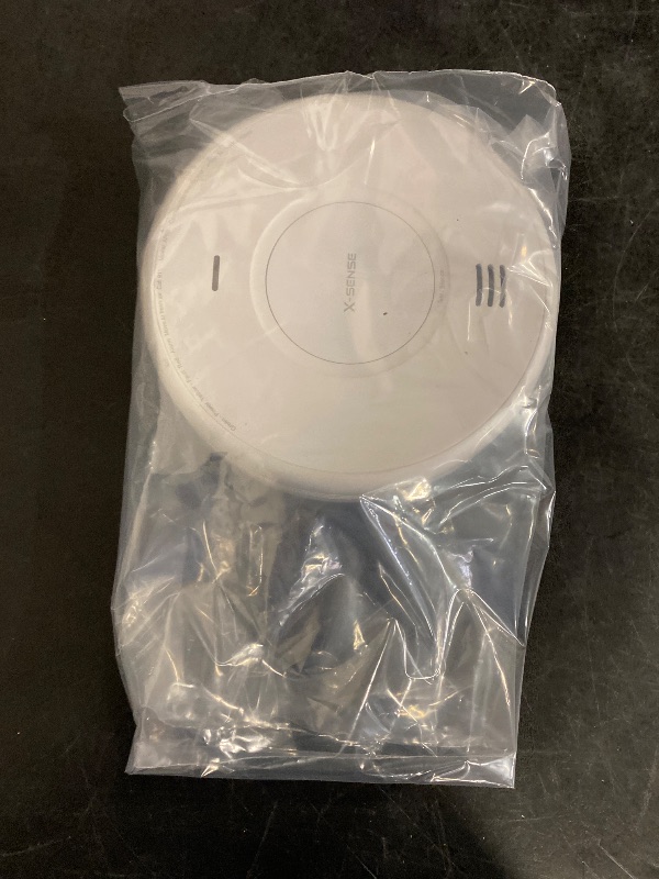 Photo 1 of X-Sense AC Hardwired Combination Smoke and Carbon Monoxide Detector, Hardwired Interconnected Smoke and CO Detector Alarm with Replaceable Battery Backup, XP06, 1-Pack