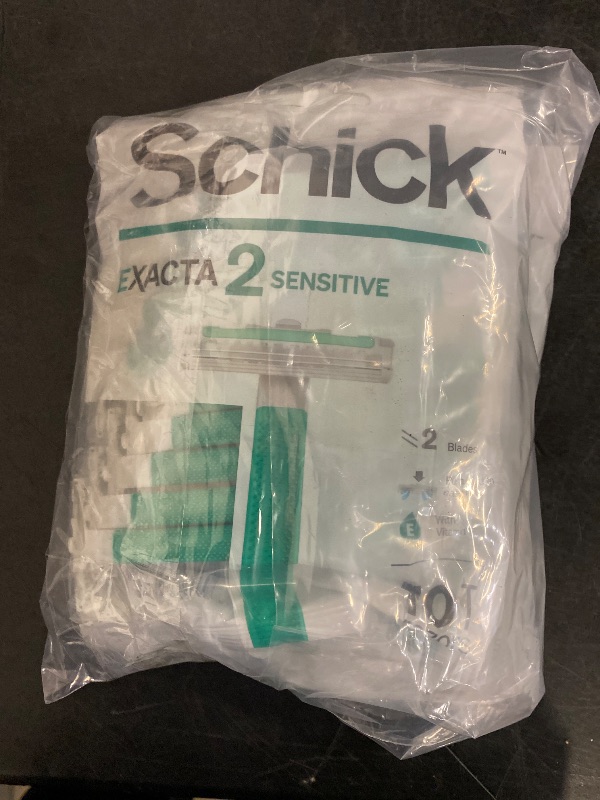 Photo 1 of 2Pack Schick Exacta2 Sensitive Disposable Razor, 10 Count(Pack of 2)