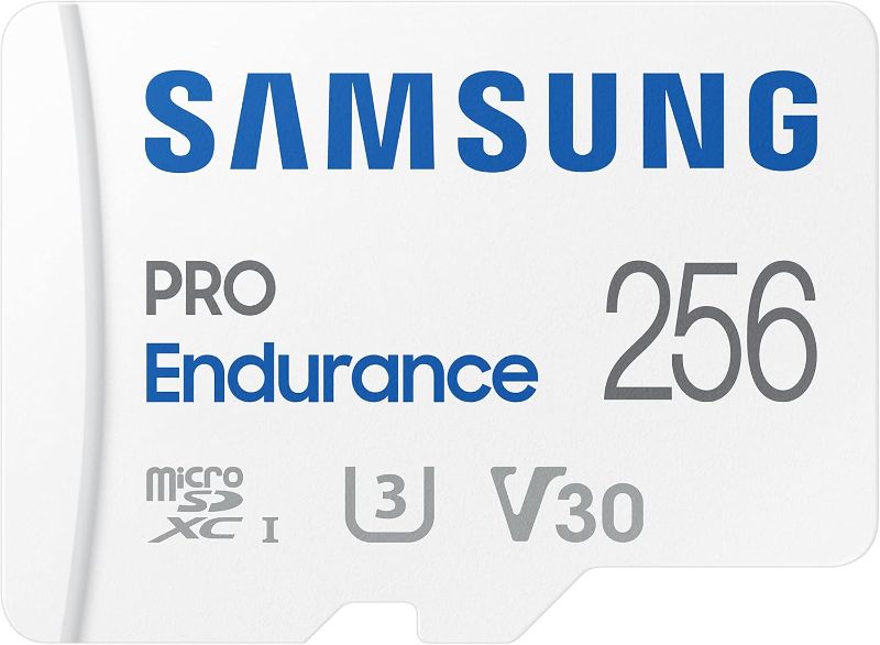 Photo 1 of Samsung 256GB Pro Endurance microSD Memory Card - MB-MJ256KA/AM