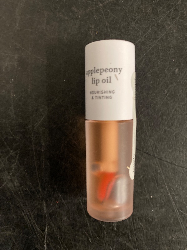 Photo 1 of NOONI Korean Vegan Appleseed Lip Oil - Applepeony | Long-Lasting, Moisturizing, Plumping, Revitalizing for Dry Lips, Waterproof, No Peel Off, Hydrating, Nourishing Crystal Clear, 0.12 FL Oz