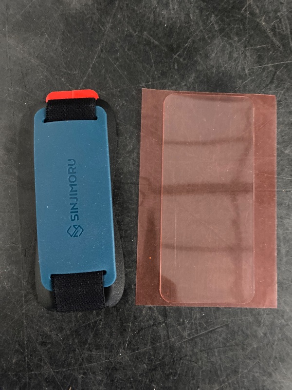 Photo 1 of Sinjimoru Phone Grip with Silicone Band – Comfortable One-Hand Holder & Kickstand for Smartphones, Tablets, and eReaders for iPhone, Android, and Kindle Sinji Grip Silicone Teal