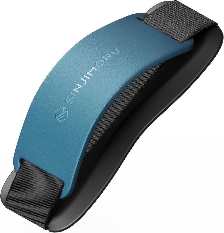 Photo 1 of Sinjimoru Phone Grip with Silicone Band – Comfortable One-Hand Holder & Kickstand for Smartphones, Tablets, and eReaders for iPhone, Android, and Kindle Sinji Grip Silicone Teal