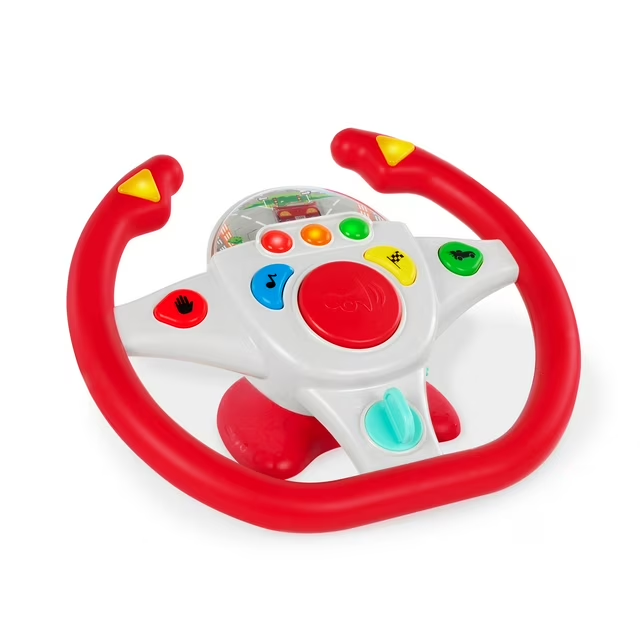 Photo 1 of Battat Zoom Zoom Driving Wheel with Game Lights & Sounds Car & Truck Play Vehicles, Toddler Preschool Toys