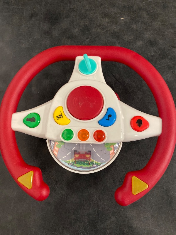 Photo 1 of Battat Zoom Zoom Driving Wheel with Game Lights & Sounds Car & Truck Play Vehicles, Toddler Preschool Toys