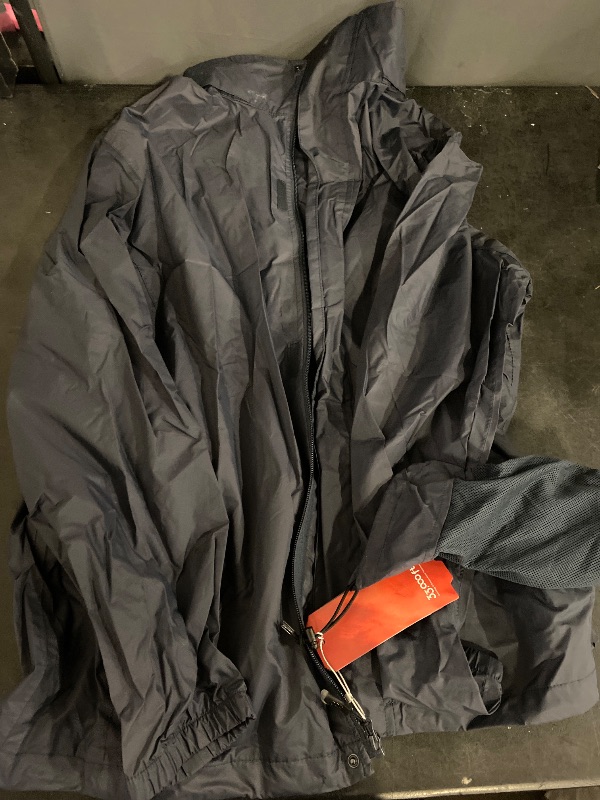 Photo 1 of XL 33,000ft Packable Rain Jacket Men's Lightweight Waterproof Rain Shell Jacket Raincoat with Hood for Golf Cycling Windbreaker