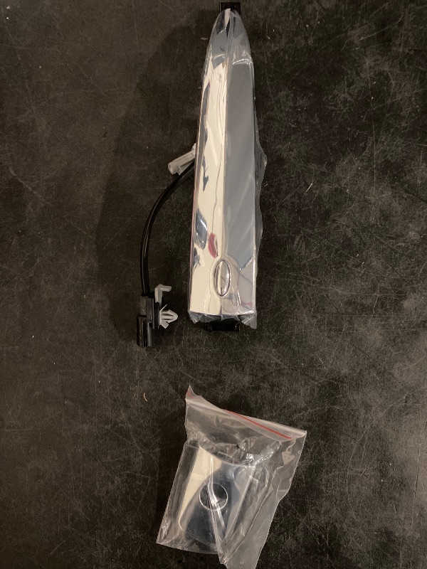 Photo 1 of 806469N00A Exterior Chrome Door Handle Front Left Driver Side, with Sensor and Smart Keyless Entry System, for 2009-2018 Nissan Sentra/Maxima/Murano/Leaf Replace# 80646-9N00A 806451AA0A