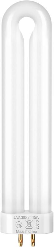 Photo 1 of Replacement Bulb for Zap T6 Pro, K15, T9,X3 Bug Zapper, 15W, 4-Pin Base, U-Tube Bulb Twin Tube Bulb
Visit the GOOTOP S