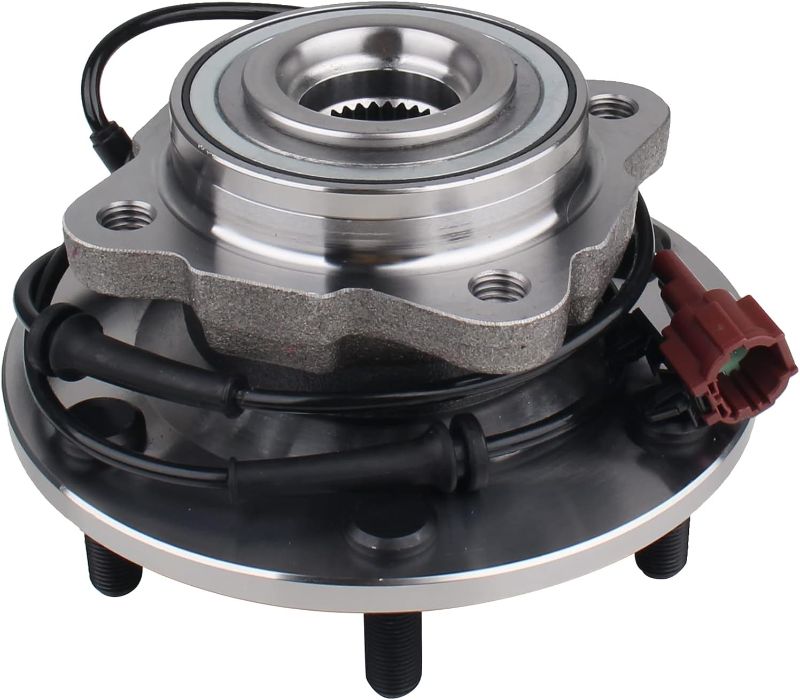 Photo 1 of 541004 Rear Wheel Hub & Bearing Assembly Compatible with 2005-2012 Nissan Armada, 2004 Pathfinder, 2004 Pathfinder Armada, 2004-2010 Infiniti QX56 6Lugs w/ABS