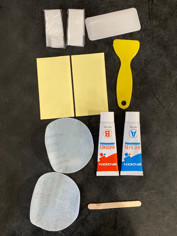 Photo 1 of Bath Repair Kit White, Endhokn Enamel, Porcelain, Acrylic, Fiberglass, Ceramic Sink, Tub Tile Toilet Shower Kit & Tray & Chip & Pedestal Crack Hole Scratches Repair