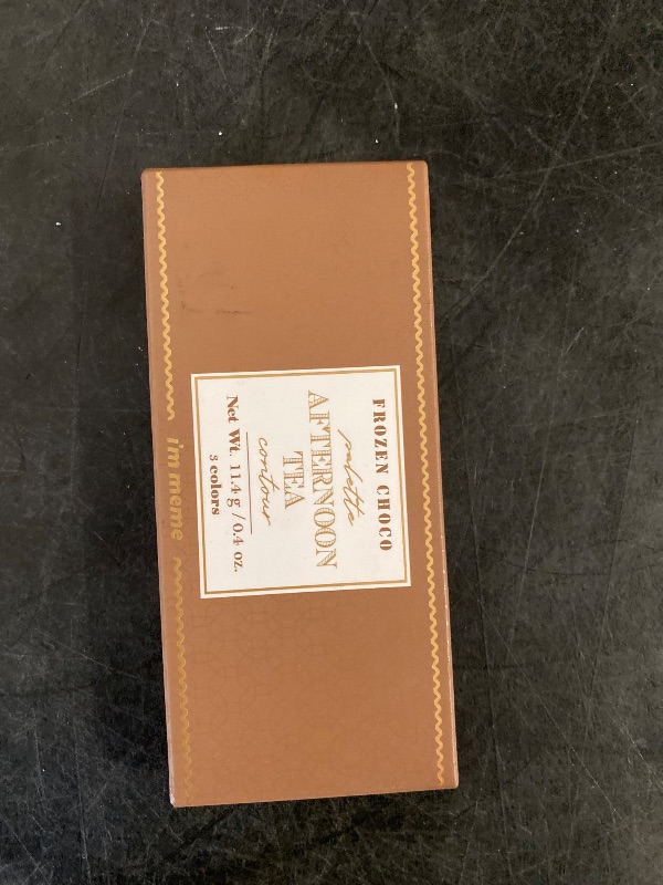 Photo 1 of I'm Meme Palette - Afternoon Tea Contour | Frozen Choco, Bronzer Palette for Face & Cheeks, Matte Powder Bronzer, Natural Makeup, Buildable Coverage, Light to Medium, For Cool Tone Skin, 0.4oz