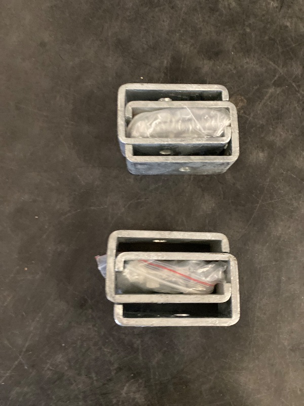 Photo 1 of Channel Trolley Track Hanger Bracket , 1-5/8 Trolley Track Intermediate Support Hanger Bracket for All 1-5/8" Channel Trolley Track 1300 LB Load Rated (4 Pack)