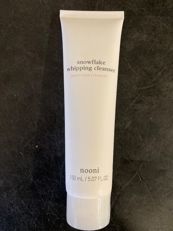 Photo 1 of NOONI Face Cleansing - Snowflake Whipping Cleanser | Korean Glass Skin Care, Kbeauty, Facial Wash, Remove Impurities, Purifying, Vegan Whipped Cream, Moisturizing, Mother's Day, 5.07 FL Oz