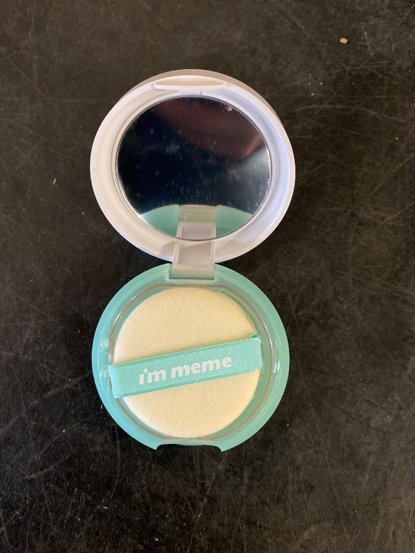 Photo 1 of I'M MEME Compact - Oil Cut Pact | Skin Mattifying, Sebum Absorbing, Korean Pressed Setting Powder, for Blurring Effect, Makeup Foundation, Translucent Compact, Oily Skin, Natural Coverage, 0.35 Oz