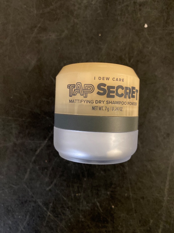 Photo 1 of I DEW CARE Biotin Clarifying Dry Shampoo - Tap Secret Original | Strengthening & Volumizing, Powder Type, Refillable, Travel size, Non-aerosol, Korean Ginseng, Mother's Day, 0.24 Oz