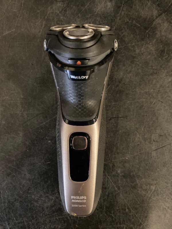 Photo 1 of Philips Shaver for Men Series 3000 Rechargeable Wet/Dry Mens Electric Shavers Electric Razor for Men- Modern Steel Metallic