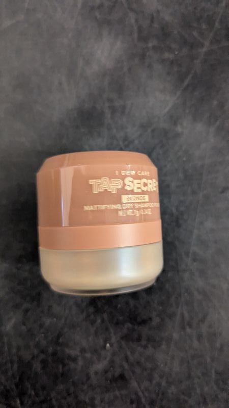 Photo 1 of I DEW CARE Biotin Clarifying Dry Shampoo - Tap Secret Blonde | Strengthening & Volumizing, Powder Type, Refillable, Travel size, Non-aerosol, Brunette, Korean Ginseng, Mother's Day, 0.24 Oz