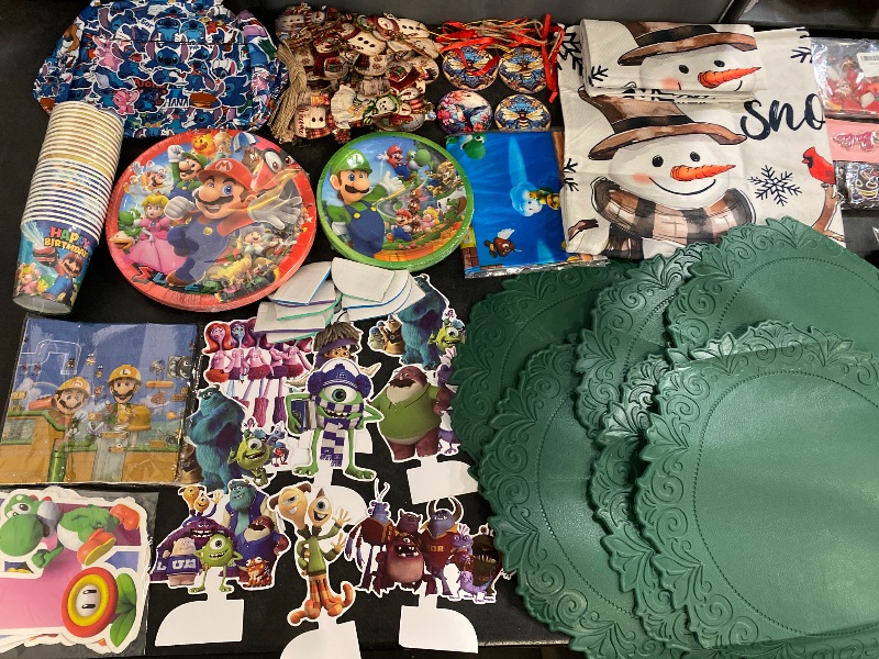 Photo 1 of 14 item Seasonal & Party Supplies, Kitchen & Dining, Luggage, Clothing Accessories, Arts & Crafts & Sewing : 9Pcs Monsters University Birthday Honeycomb Centerpieces Cute Anime Kids Baby Shower Table Party Decoration Monsters University Theme Boys Childre